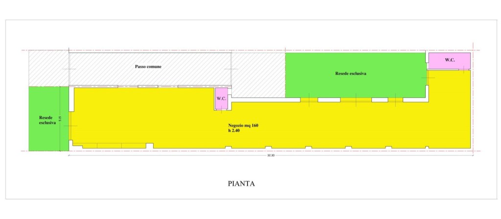 locale commerciale in vendita a Viareggio in zona Centro Storico