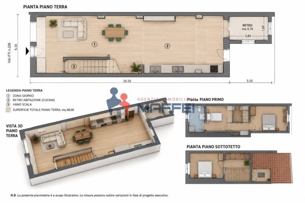 casa indipendente in vendita a Viareggio in zona Centro Storico