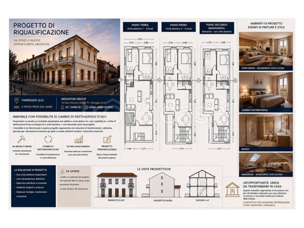 appartamento in vendita a Viareggio in zona Marco Polo