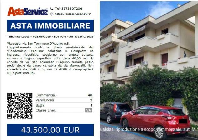 appartamento in vendita a Viareggio