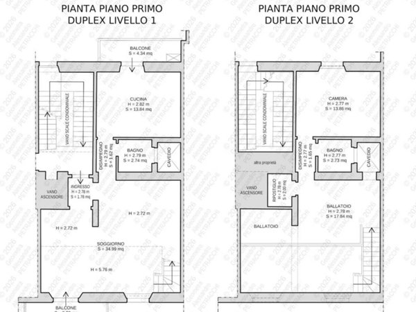 appartamento in vendita a Viareggio