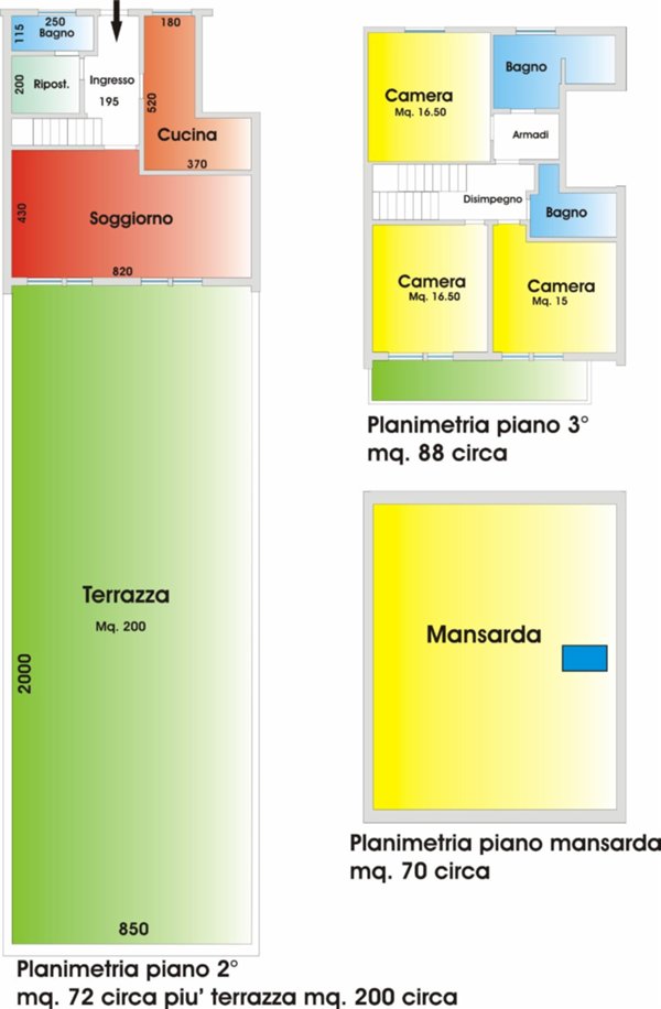 appartamento in vendita a Viareggio in zona Marco Polo