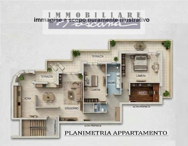 appartamento in vendita a Viareggio in zona Campo d'Aviazione