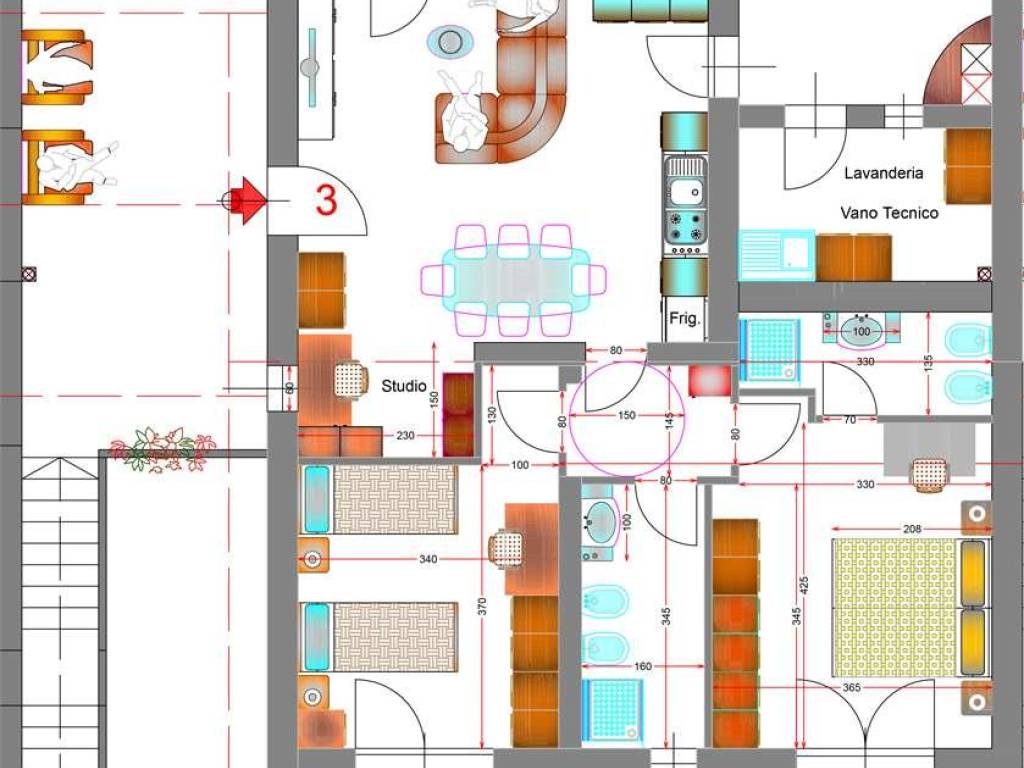 appartamento in vendita ad Agliana in zona Spedalino