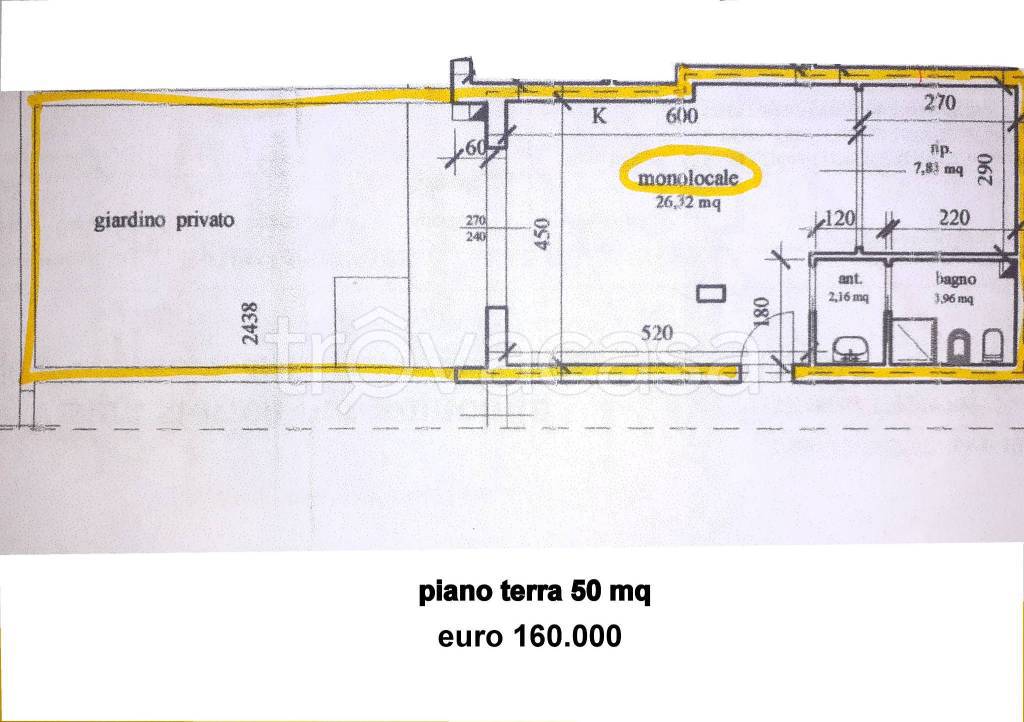 appartamento in vendita ad Agliana