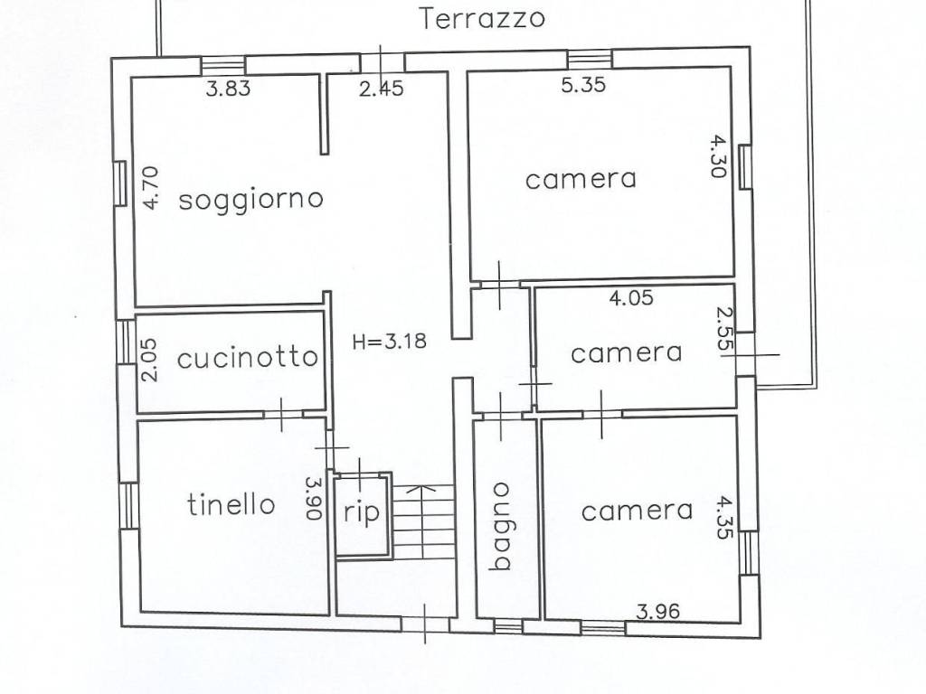 appartamento in vendita ad Agliana
