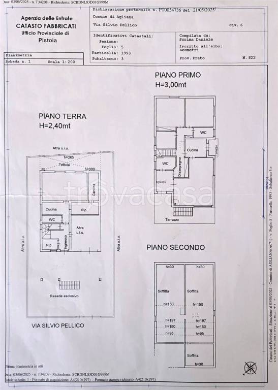 appartamento in vendita ad Agliana