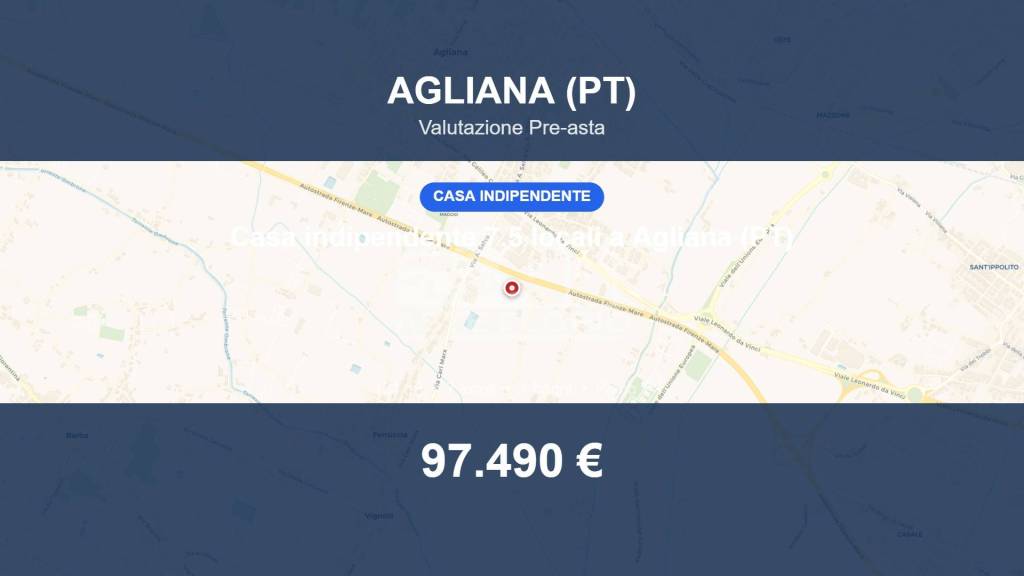 casa indipendente in vendita ad Agliana in zona San Michele