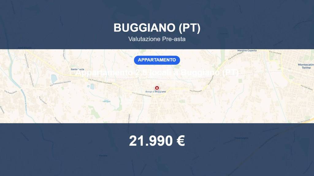 appartamento in vendita a Buggiano in zona Borgo a Buggiano