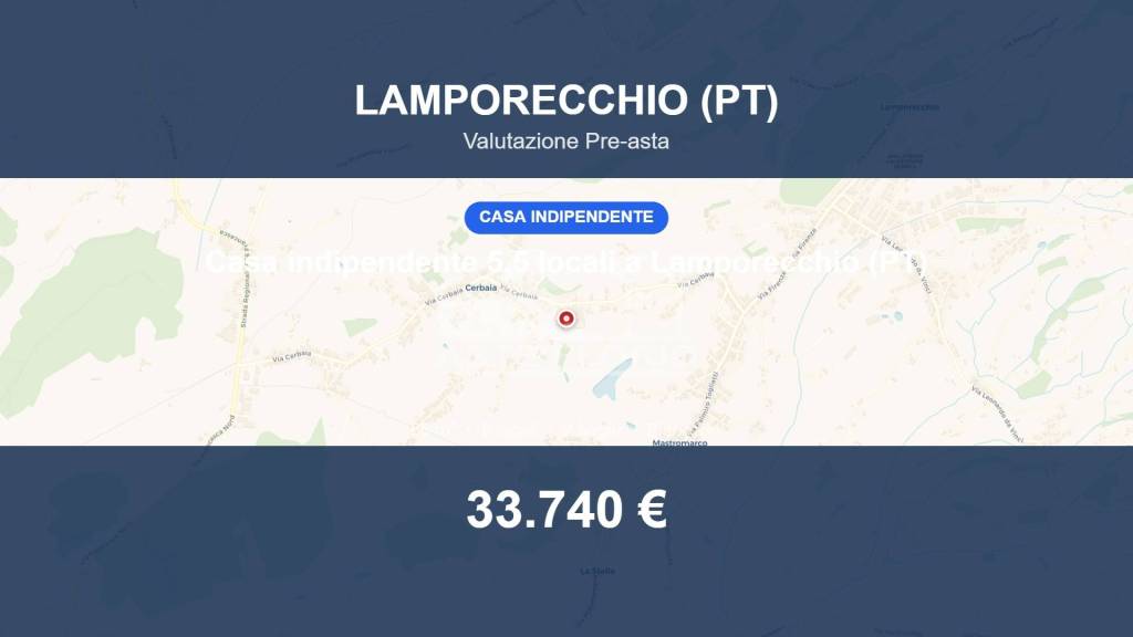 casa indipendente in vendita a Lamporecchio