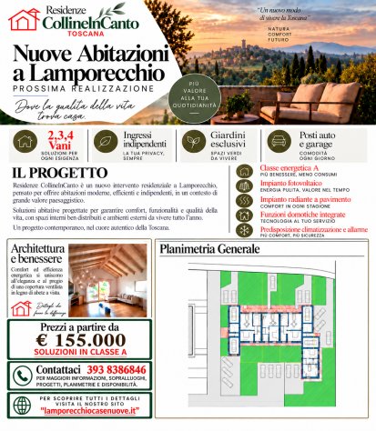 appartamento in vendita a Lamporecchio