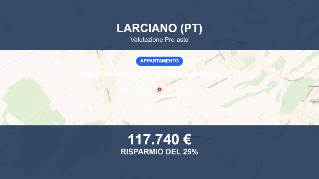 appartamento in vendita a Larciano