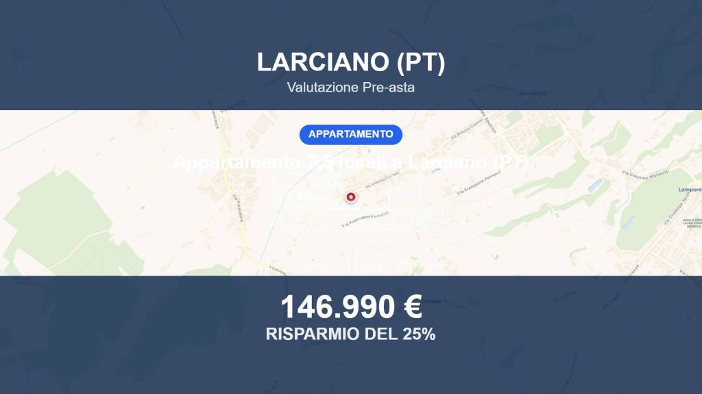appartamento in vendita a Larciano