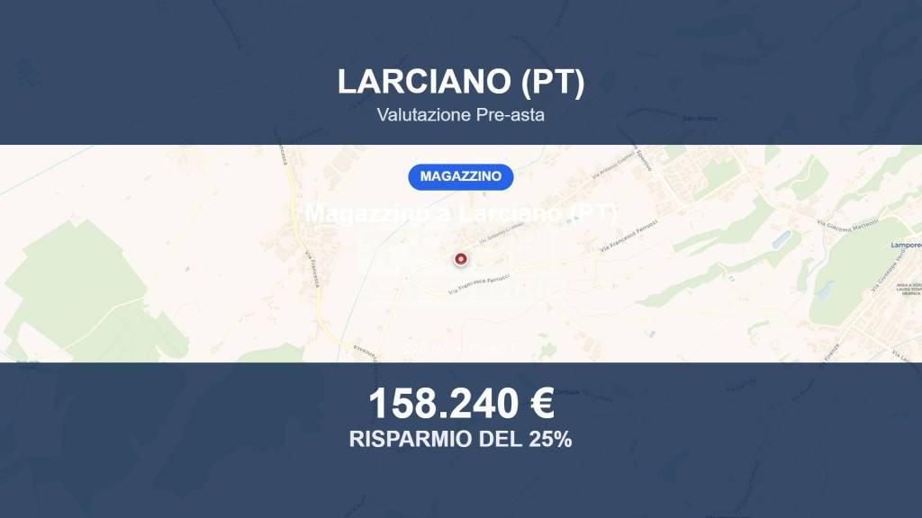 locale commerciale in vendita a Larciano