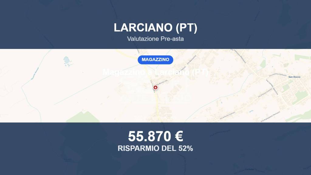 locale commerciale in vendita a Larciano in zona Castelmartini
