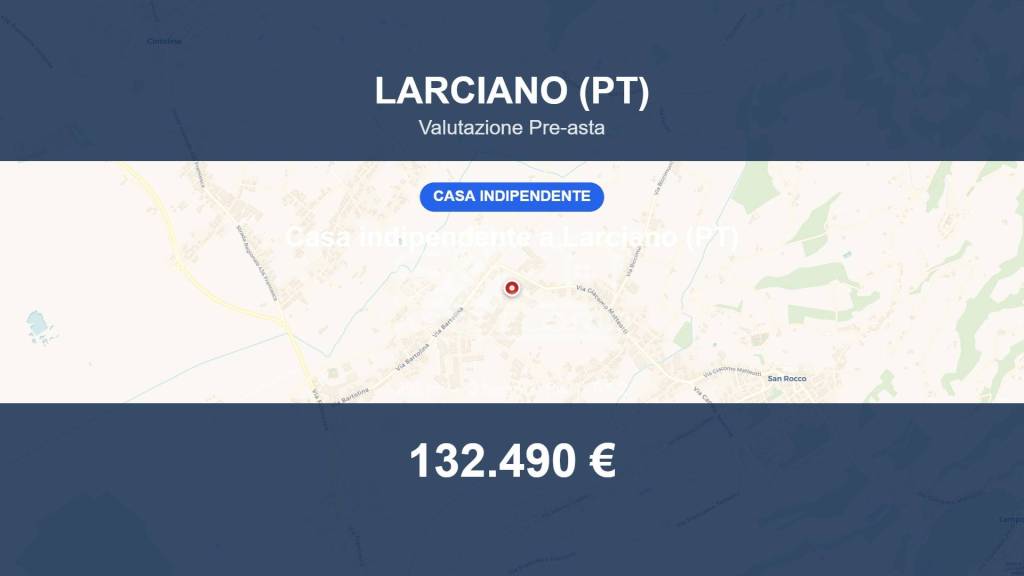 casa indipendente in vendita a Larciano