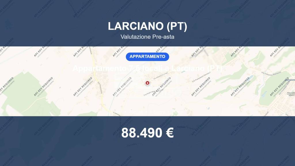 appartamento in vendita a Larciano