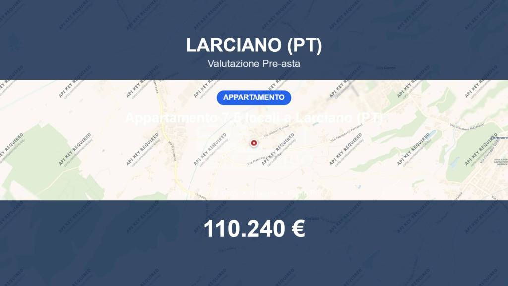 appartamento in vendita a Larciano