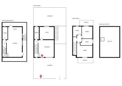 casa indipendente in vendita a Massa e Cozzile in zona Traversagna