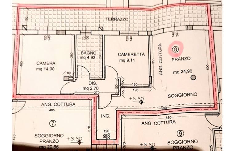appartamento in vendita a Monsummano Terme
