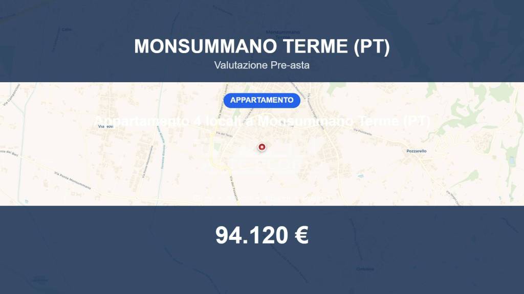 appartamento in vendita a Monsummano Terme