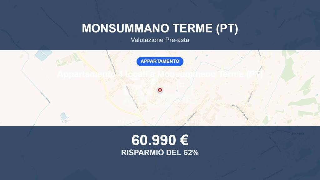 appartamento in vendita a Monsummano Terme