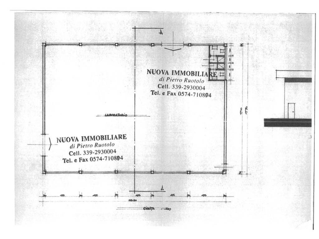 locale commerciale in vendita a Montale