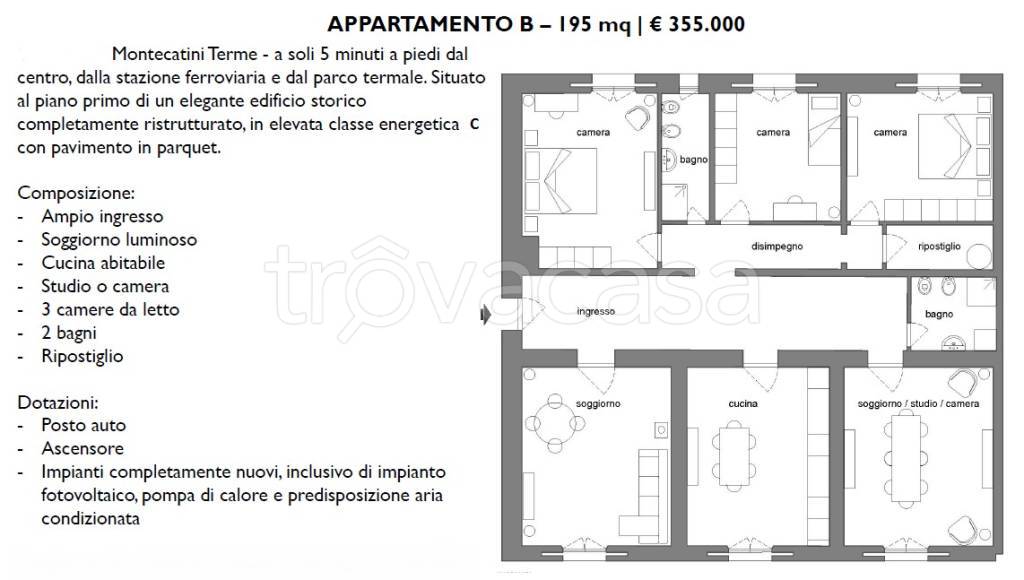 appartamento in vendita a Montecatini-Terme