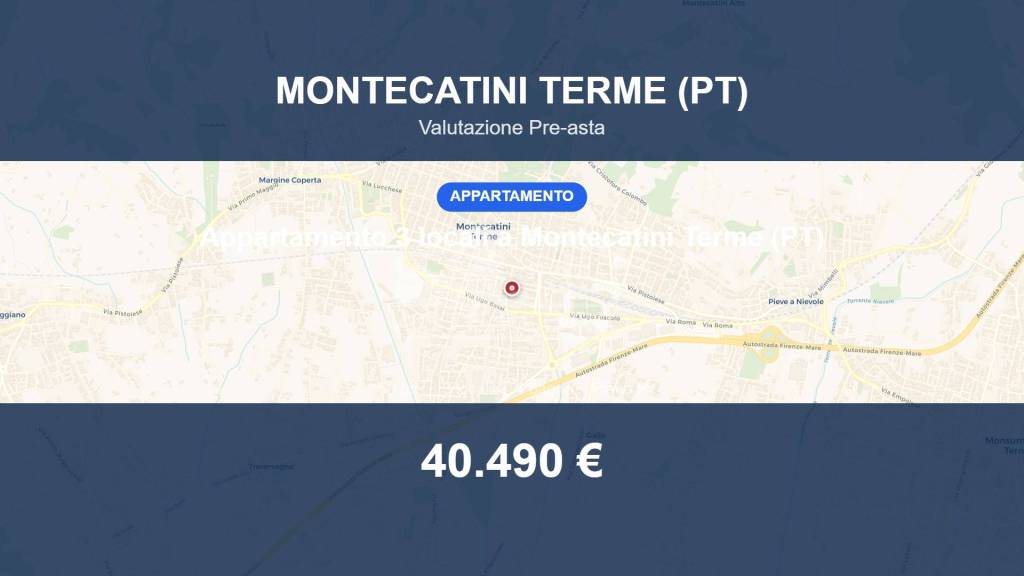 appartamento in vendita a Montecatini-Terme