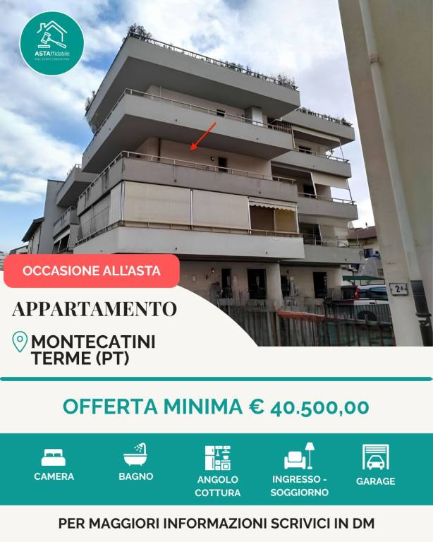 appartamento in vendita a Montecatini-Terme in zona Vico
