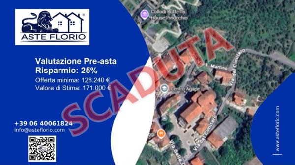 appartamento in vendita a Pescia in zona Collodi