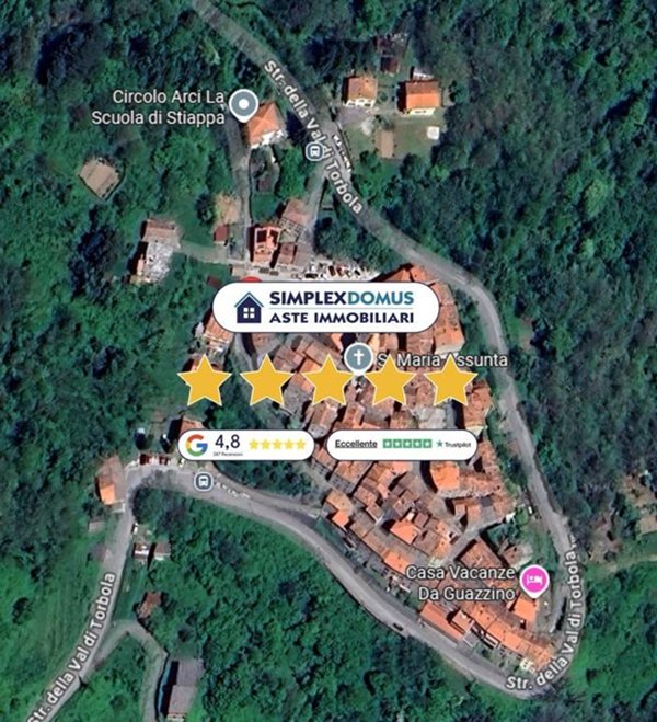 appartamento in vendita a Pescia in zona Stiappa