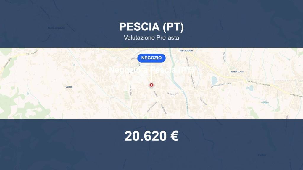 negozio in vendita a Pescia