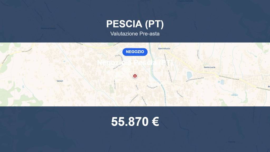 negozio in vendita a Pescia