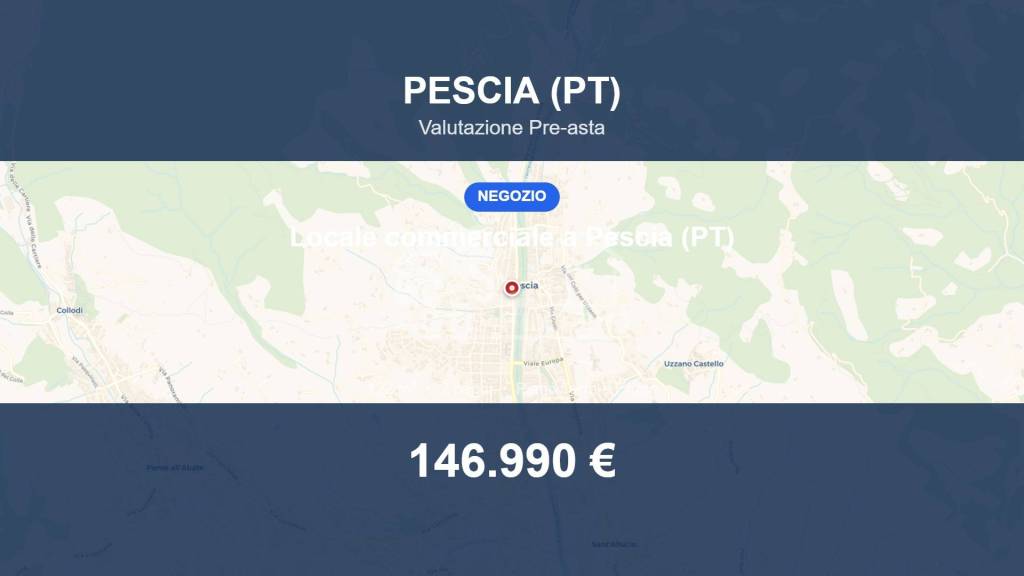 negozio in vendita a Pescia