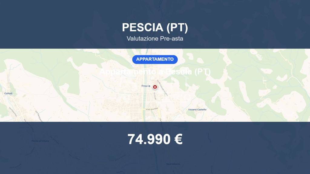 appartamento in vendita a Pescia