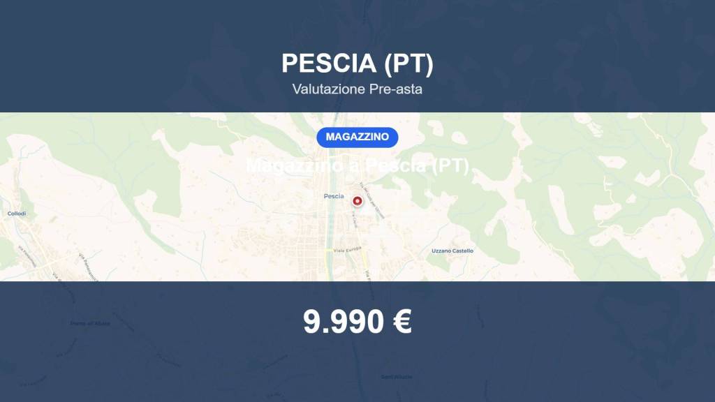 locale commerciale in vendita a Pescia