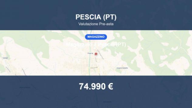 locale commerciale in vendita a Pescia