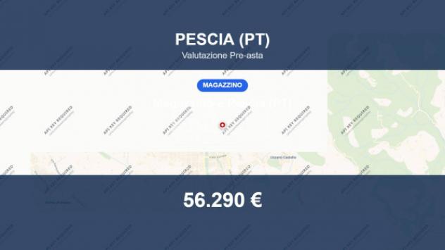 locale commerciale in vendita a Pescia