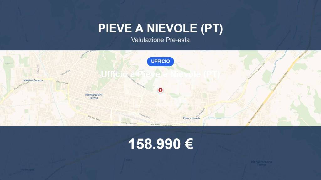 ufficio in vendita a Pieve a Nievole in zona Poggetto