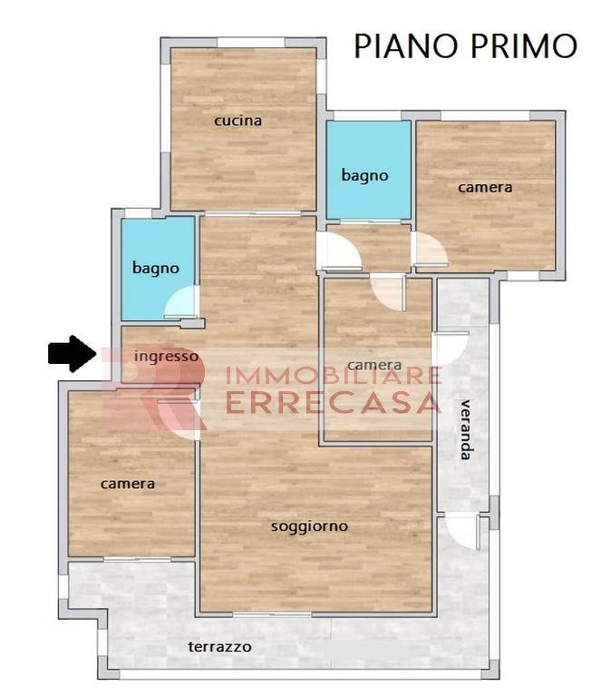 appartamento in vendita a Pistoia in zona Stadio