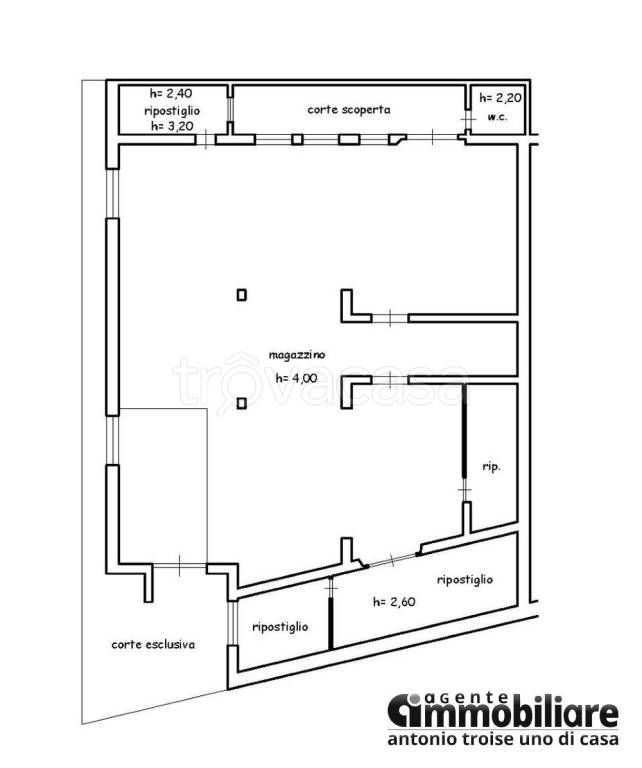 locale commerciale in vendita a Pistoia