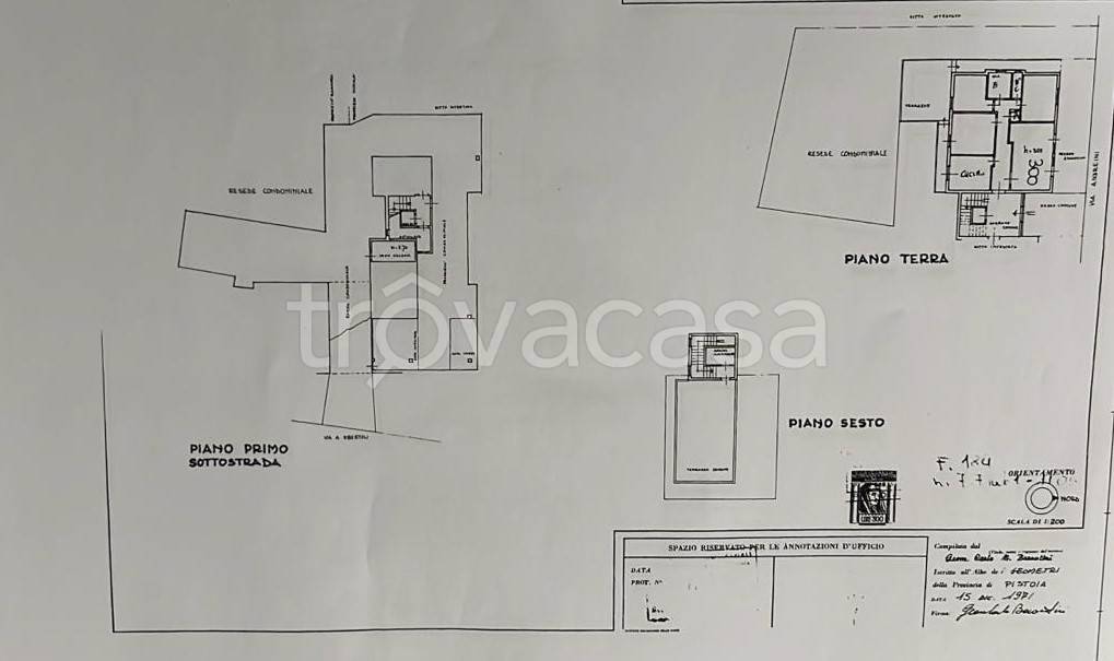 appartamento in vendita a Pistoia in zona Stadio
