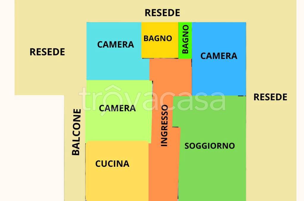 appartamento in vendita a Pistoia in zona Stadio