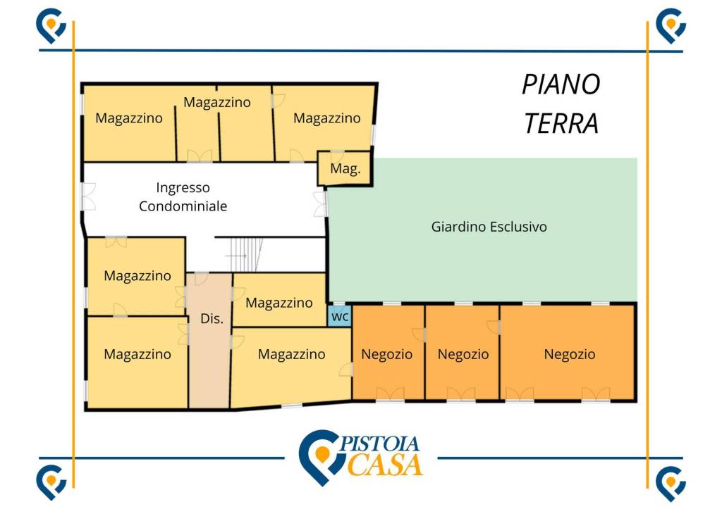 negozio in vendita a Pistoia in zona Centro Città