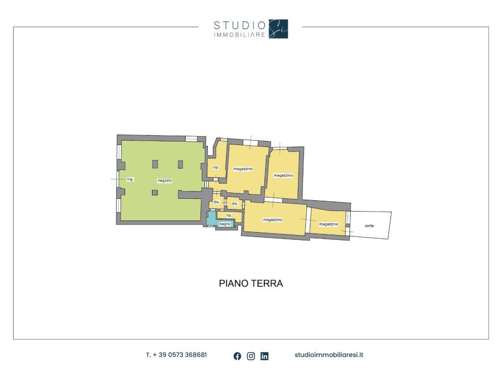 negozio in vendita a Pistoia in zona Centro Città