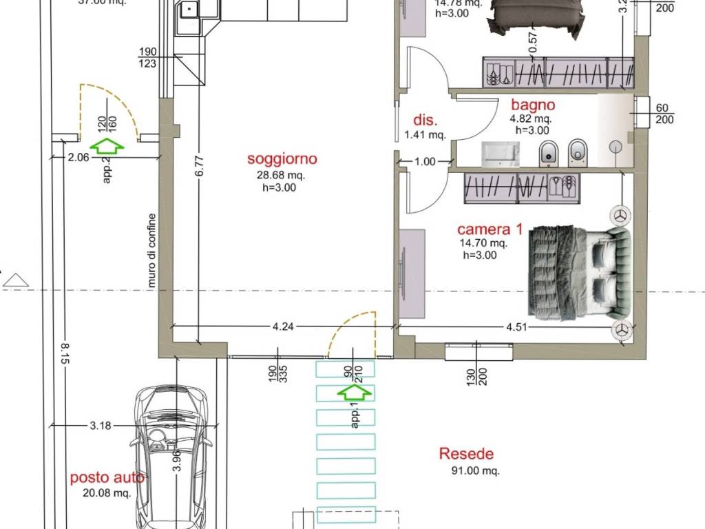 casa indipendente in vendita a Pistoia in zona Stadio