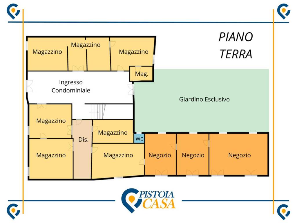negozio in vendita a Pistoia in zona Centro Città