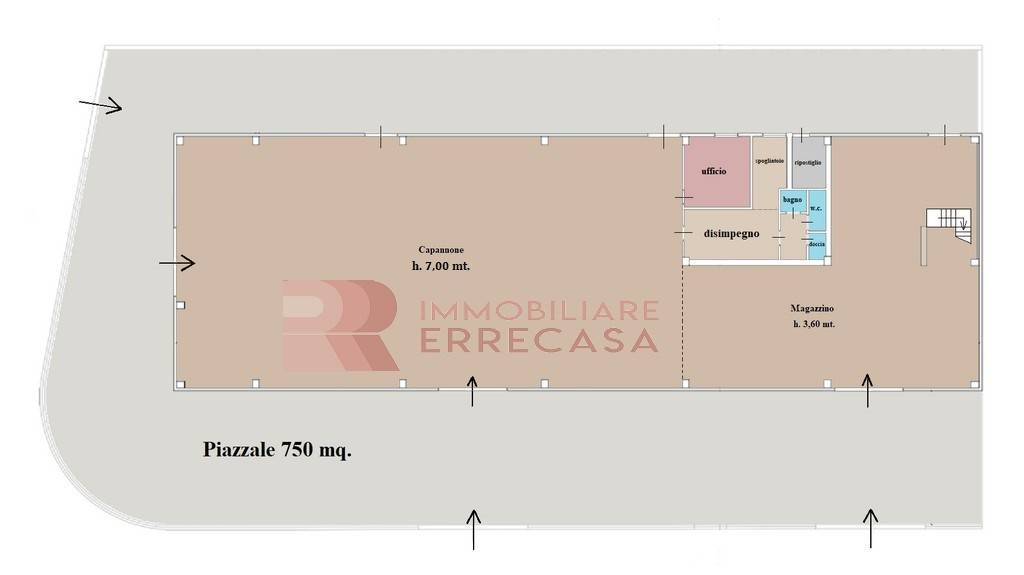 locale commerciale in vendita a Pistoia