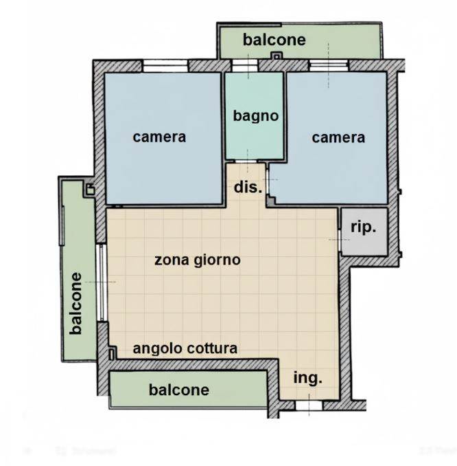 appartamento in vendita a Pistoia in zona Centro Città